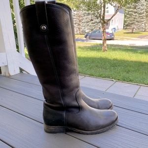 Melissa Button Lug Tall Boot